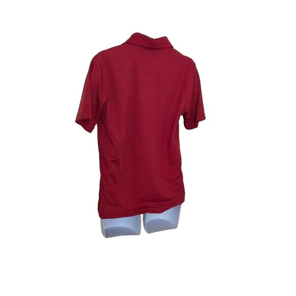 Grand Slam Performance motion flow Golf Polo shirt red short sleeve Size S - Picture 3 of 6